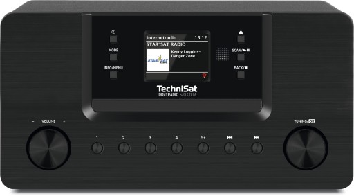 Radio sieciowe DAB+, FM, internetowe TechniSat DIGITRADIO 570 CD IR
