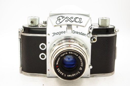 Ihagee Dresden EXA + Trioplan 50mm 1:2.9 V B.ŁADNY