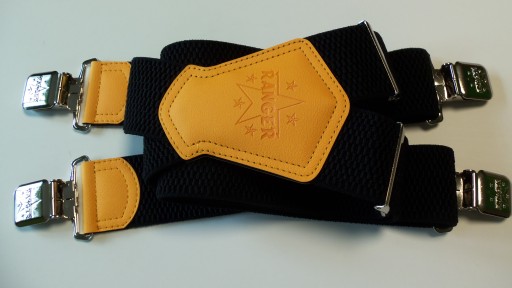 SZELKI SZEROKIE 5cm CZARNE /Ż/ Przedłużane 130cm
