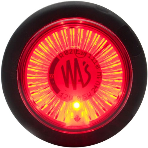 LAMPA OBRYSOWA TYLNA LAWETA LED LAMPKA DIODOWA WAŚ