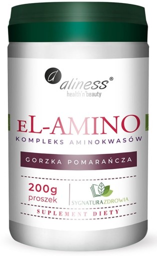 ALINESS EL-AMINO KOMPLEKS AMINOKWASÓW 200G ORANGE