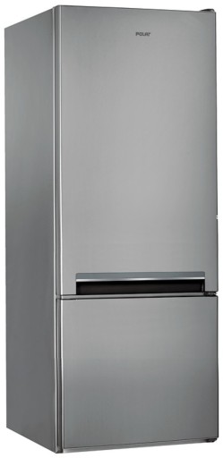 Lodówka Polar POB 601 ES srebrna 272l 159cm LED