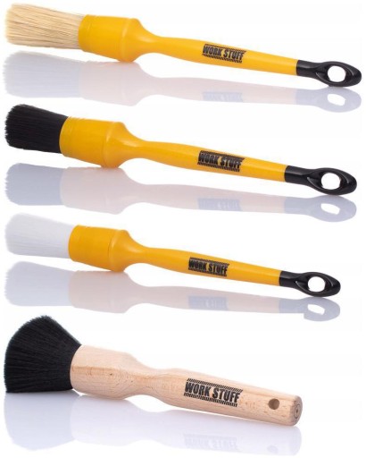 WORK STUFF ZESTAW PĘDZLI CLASSIC BLACK ALBINO SOFT