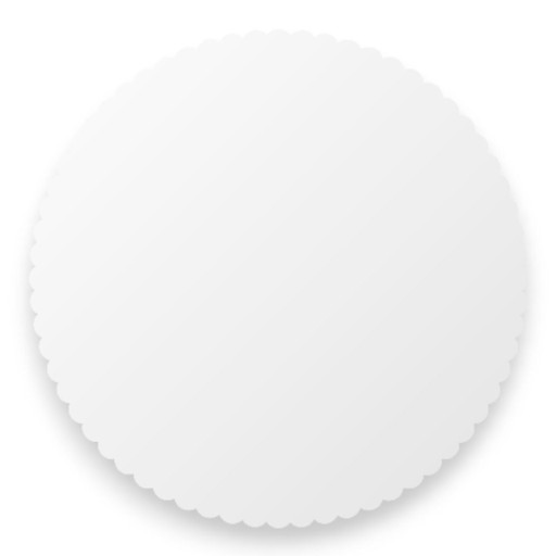 Talerz papierowy biały 28 cm 100 szt