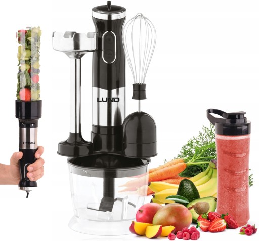 BLENDER RĘCZNY WIELOFUNKCYJNY MALAKSER 700W TURBO