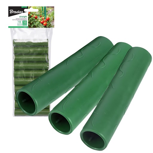 Łącznik prosty do Tyczek Ogrodowych 11mm 10szt Przedłużanie Tyczki Bradas