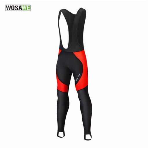 SPODNIE NA ROWER DŁUGIE MĘSKIE ZIMOWE Z WKŁADKĄ