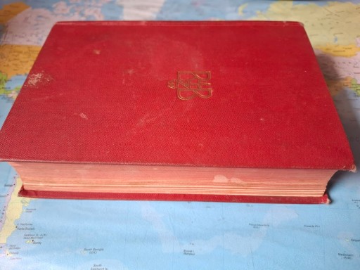 Stara Biblia Gdańska 1959 Unikat Czerwona