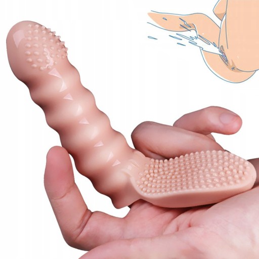 Wibrator z palcem Squirt G Spot Massager Podwójna stymulacja stymulator łechtaczki