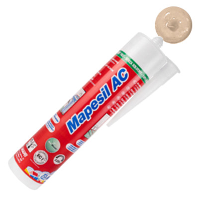 Silikon sanitarny MAPEI 310ml MAPESIL AC - kolor 258 brzoskwinia