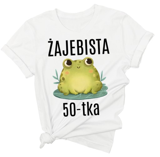 Koszulka na 50-te urodziny prezent urodzinowy S/M