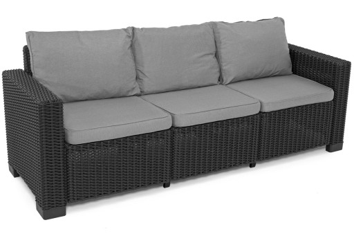 KETER CALIFORNIA SOFA 3 - OSOBOWA GRAFIT