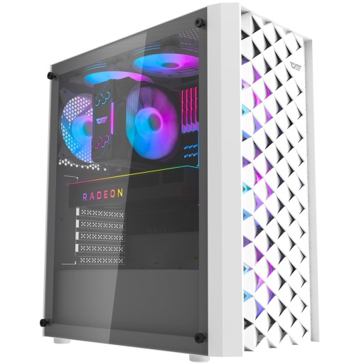 DARKFLASH DK351 OBUDOWA KOMPUTEROWA ATX LED MIDI TOWER GAMING