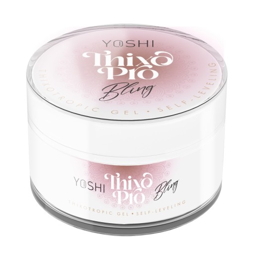 Yoshi Żel Samopoziomujący Thixo PRO Gel UV LED Bling 50 ml