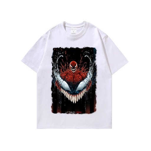 High Street Anime Printing Mycie Woda Ubrana T-shi