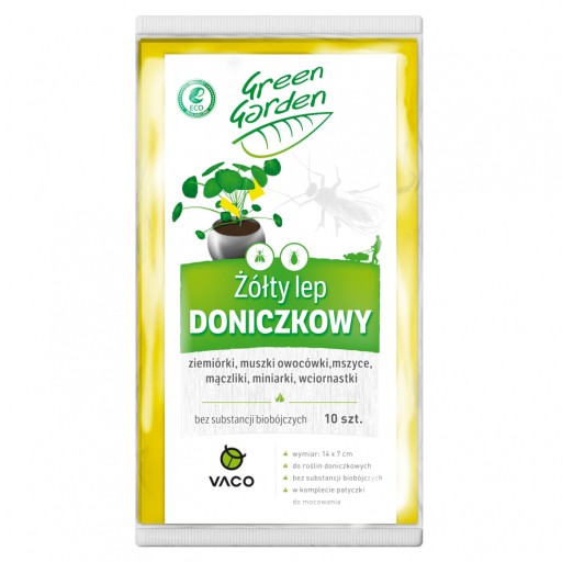 VACO Żółty lep doniczkowy 10szt