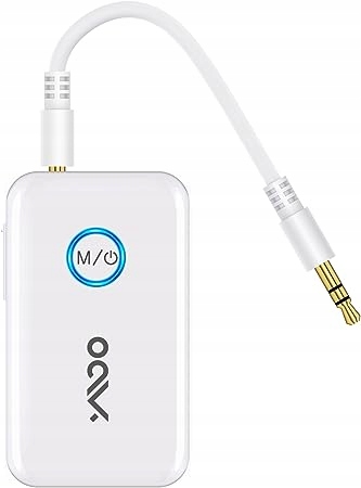YMOO Bluetooth adapter B06TI nadajnik-odbiornik do telewizora na 2 słuchawk