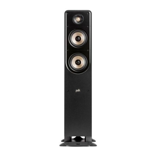 POLK SIGNATURE ES50 PARA KOLUMN BLACK kable na bananach + gratis