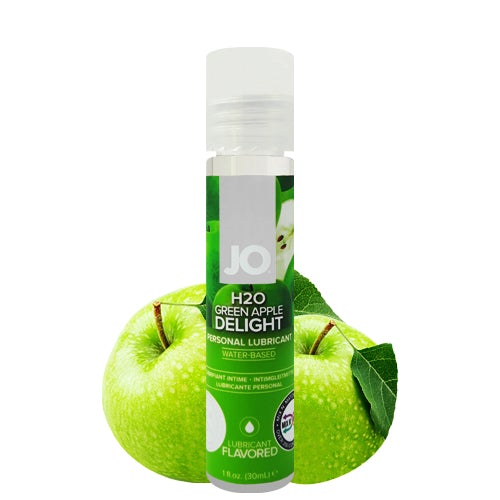 System JO - Owocowy lubrykant smakowy - jabłko, 30 ml