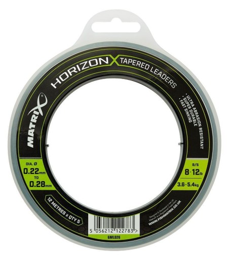 Przypon strzałowy Matrix Tapered 0,22-0,28mm/12m