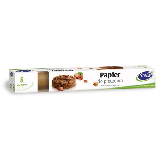 Stella Papier do pieczenia 8 m box brązowy