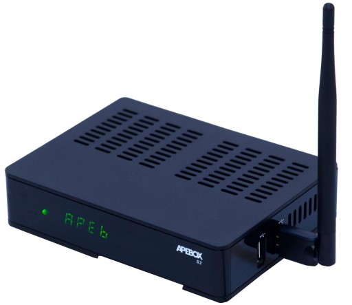 Dekoder APEBOX S2 WiFi CCCAM OSCAM LISTA PL + IPTV