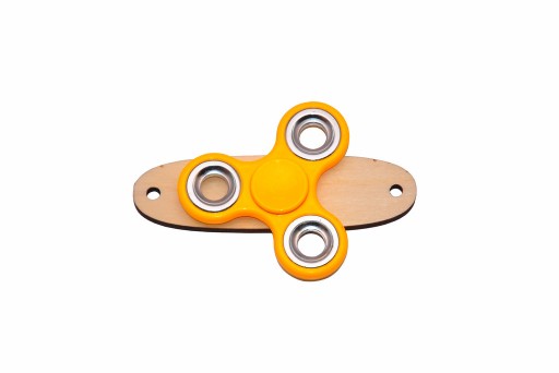 ŻÓŁTY ANTYSTERESOWY SPINNER TABLICA MANIPULACYJNA