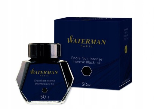 ATRAMENT CZARNY WATERMAN BIUROWY DO WIECZNYCH PIÓR