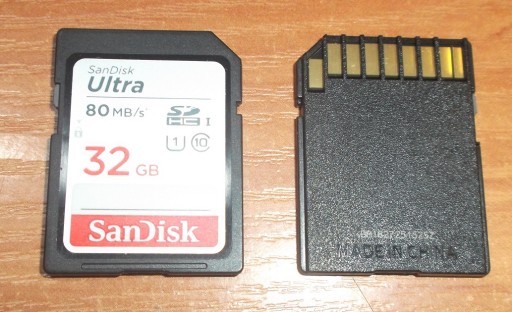 Karta pamięci SD 32GB Sandisk Ultra 80MB/s