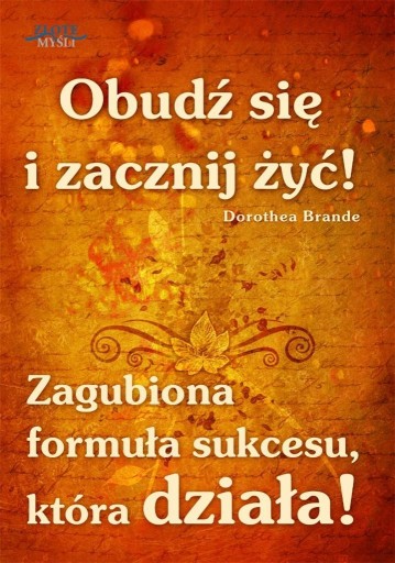 OBUDŹ SIĘ I ZACZNIJ ŻYĆ! AUDIOBOOK