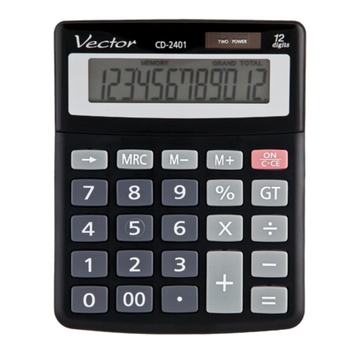 Kalkulator biurowy Vector CD-2401 12 pozycji
