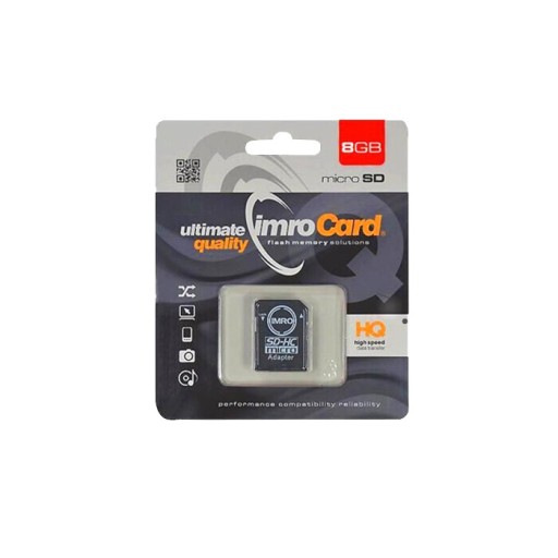 Karta Pamięci IMRO microSD 8GB CLASS 10 UHS I 100M