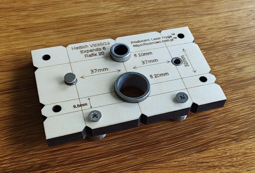 Hettich VB36/19, Expando 6, Rafix 20 - szablon v2