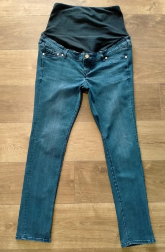 WYPRZEDAŻ !!! H&M MAMA - Ciążowe super skinny 44