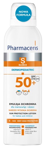 PHARMACERIS S EMULSJA OCHRONNA SPF 50+ DLA NIEMOWLĄT I DZIECI 150ml