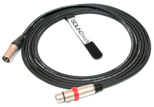 Przewód mikrofonowy 6M z wyłącznikiem do mikrofonu