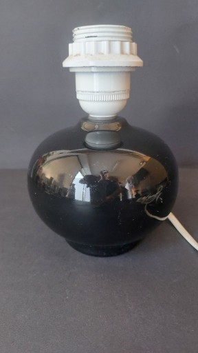 Stara ceramiczna podstawa Lampy Lampka design