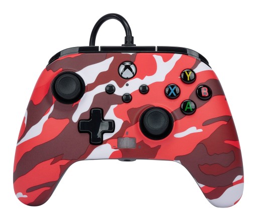 PowerA Pad przewodowy XO | XSX | PC | Red Camo