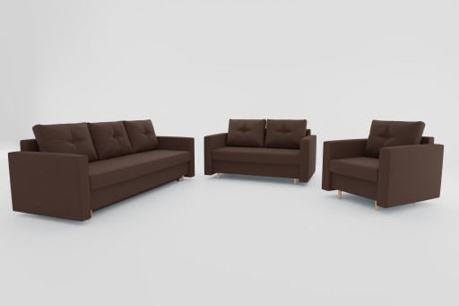 LIDIA Zestaw wypoczynkowy Komplet mebli 3+2+1 SOFA
