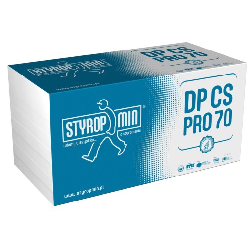 Styropian Dach i Podłoga EPS 70 40 mm 7.5 m2 Styropmin