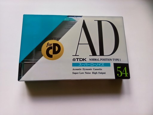 TDK AD 54 1990r. Japan 1szt