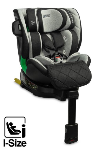 CARETERO FOTELIK SAMOCHODOWY TUROX I-SIZE 40-150 GREY