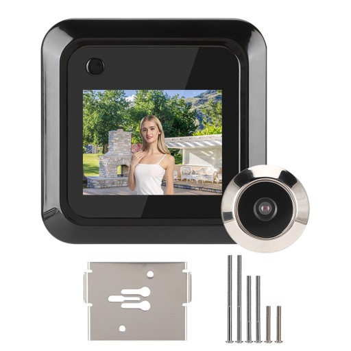 WIZJER DO DRZWI CYFROWY IPS 2.4'' KAMERA 0.3MP