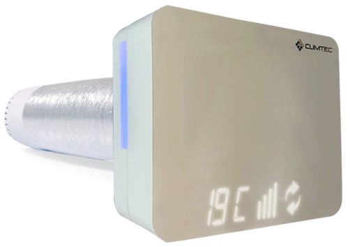 Rekuperator ścienny CLIMTEC RD-100 Optima bialy