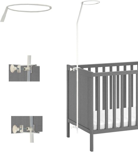 STELAŻ DO ŁÓŻECZKA NA BALDACHIM MOSKITIERĘ LOOPING