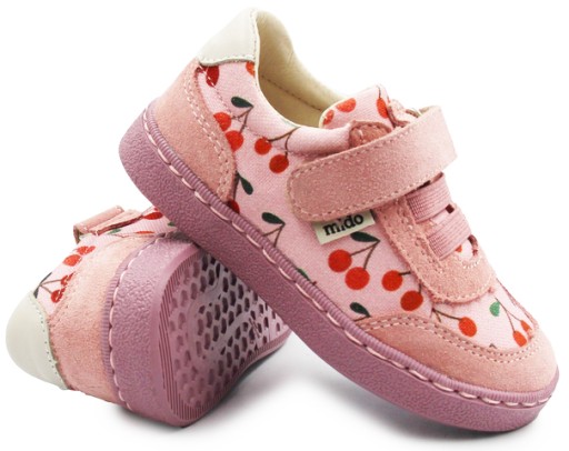 Buty Na Jesień Dla Dziewczynki Mido 20-61 Cherry Pink 26