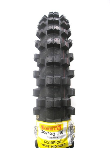 90/100-16 PIRELLI SCORPION MX32 SOFT CROSS ENDURO