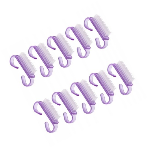 10x Szczoteczka do paznokci manicure usuwania pyłu