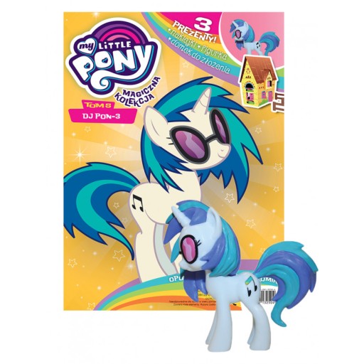 MY LITTLE PONY - DJ PON-3 FIGURKA NAKLEJKI 5