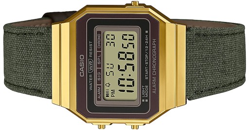 ZEGAREK CASIO VINTAGE DIGITAL A700WEGL-3AEF